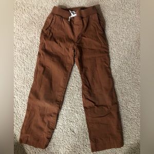 Lands’ End: Brown, Tie-Up, Khaki-style Pants [S/4S]